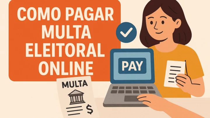 Como pagar multa eleitoral online