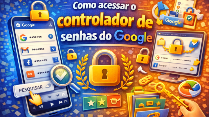 Como acessar o controlador de senhas do Google